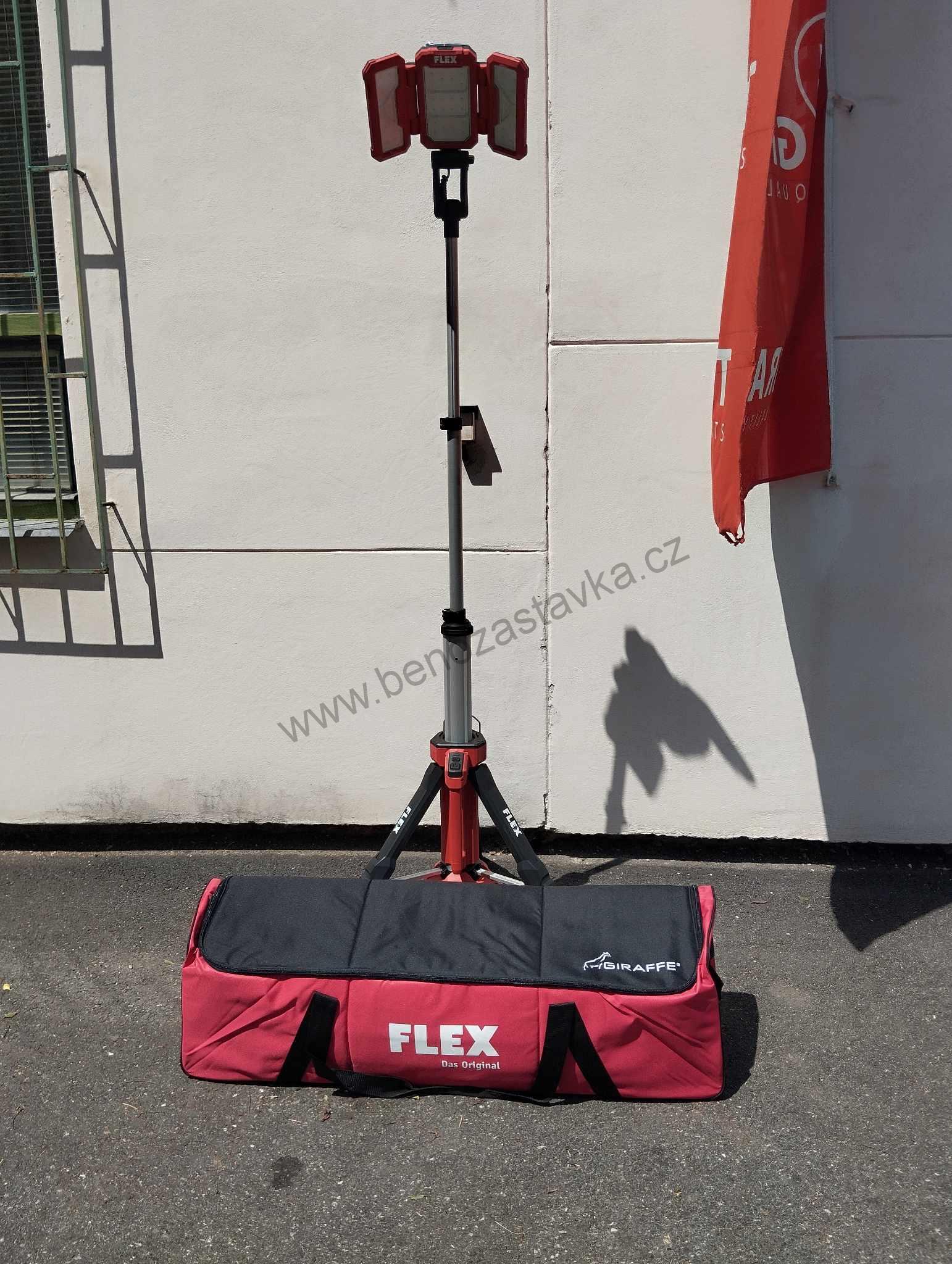 LED aku-stavební svítilna se stativem TL 4000 18.0/230 18 V - FLEX