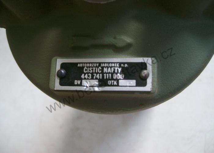 Jednostopňový čistič paliva Pj4 - Zetor