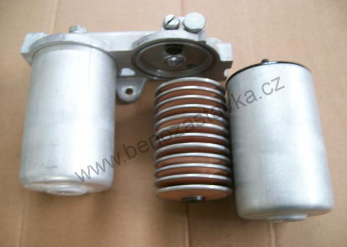 Dvoustupňový jednoduchý čistič oleje, kompletní sítka - Zetor URI