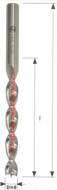 Vrták do dřeva lesklý - průměr 11,00x142/94