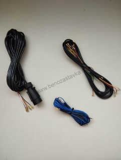 Univerzální elektroinstalace vlečky - Kompletní náhradní kabeláž D-47
