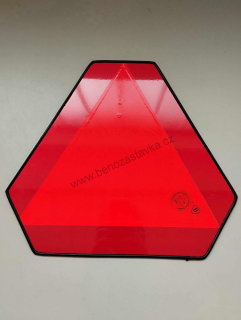 Trojúhelník výstražný /PLECH/ označení pro pomalá vozidla