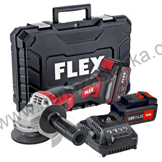 SET Aku úhlová bruska 18 V L 125 18.0-EC LD/5.0 sada- FLEX