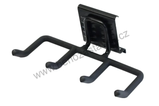 Hák čtverený, hrábě, 13x21x9cm závěs. systém na nářadí