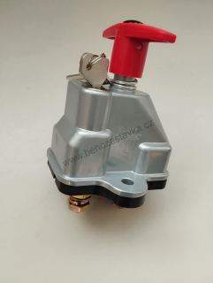 Odpojovač baterie 12/24V se zámkem